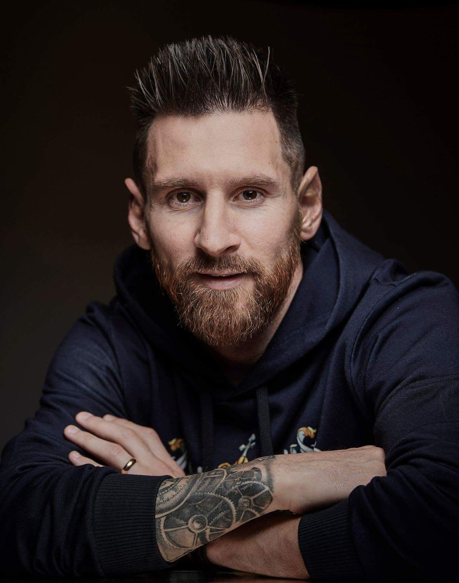 Lionel Messi với phong cách giản dị