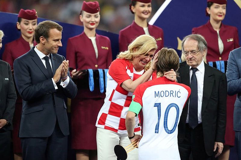 Luka Modric tại World Cup 2018