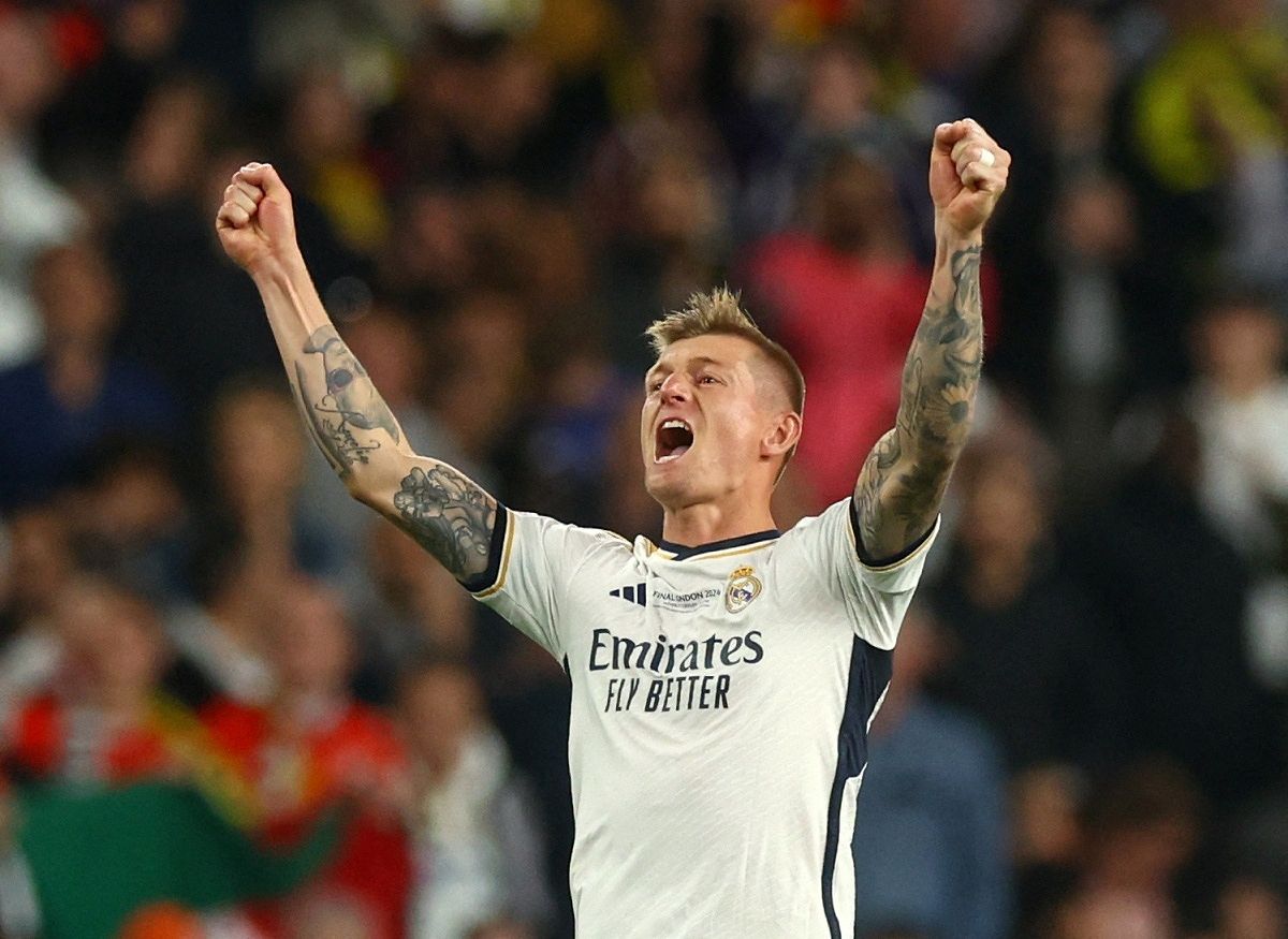 Toni Kroos trong trận đấu